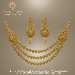 Gold Necklace Design 017