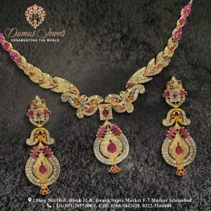 Gold Necklace Design 020