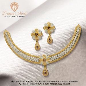 Gold Necklace Design 021