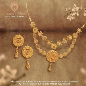 Gold Necklace Design 022