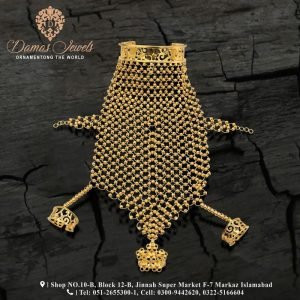 Gold Necklace Design 024