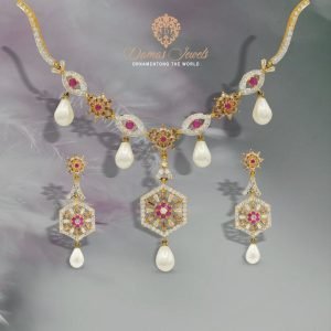 Gold Necklace Design 026