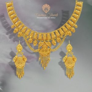Gold Necklace Design 027